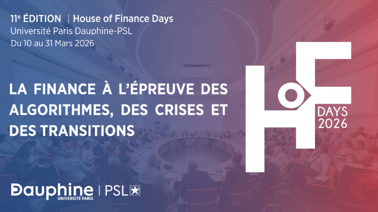 La finance à l'épreuve des algorithmes, des crises et des transitions