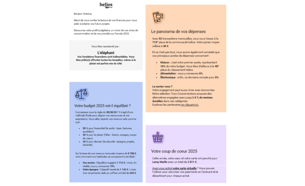 Éducation financière : helios by Younited  lance un outil de gestion budgétaire, boosté à l’IA