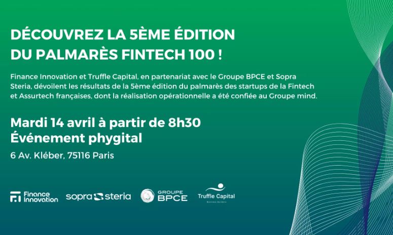 Découvrez la 5ème édition du Palmarès Fintech 100 !