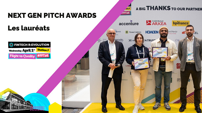 Deux nouvelles fintech remportent le concours “Next Gen Pitch Awards” 