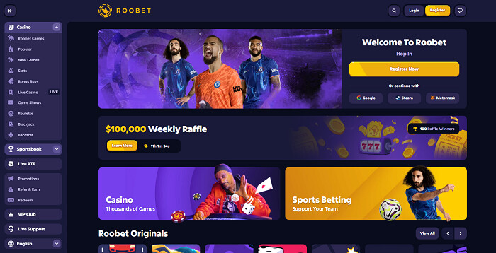 Roobet France : bonus et codes promotionnels 2025