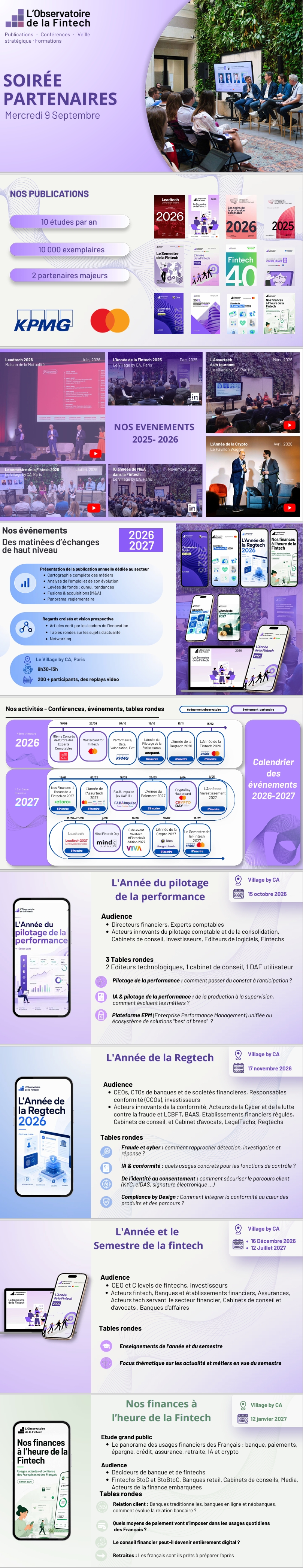 Découvrez le programme 2026-2027 de l’Observatoire de la Fintech