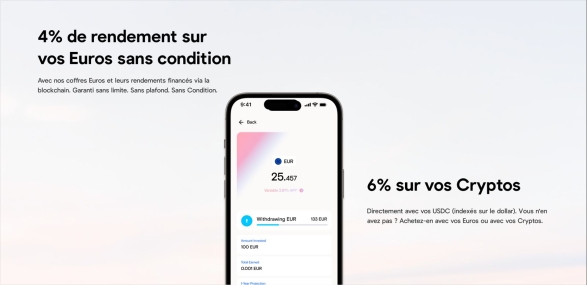Deblock lance ses coffres d’épargne avec des taux d’intérêts jusqu'à 6%