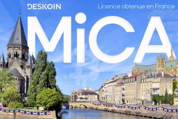 Deskoin obtient son agrément MiCA de Prestataire de Services sur Crypto-Actifs