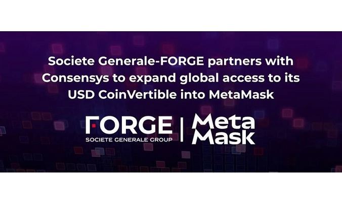 SG-FORGE s'associe à Consensys pour élargir l'accessibilité de son stablecoin USD Coinvertible