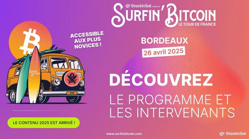 Bitcoin pour tous : une journée pour tout comprendre à Bordeaux le 26 avril
