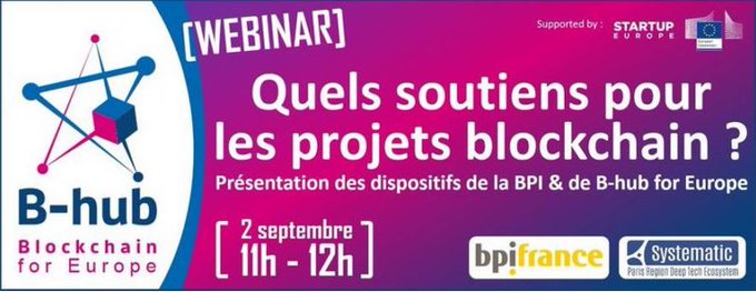 Quels soutiens pour les projets blockchain ?