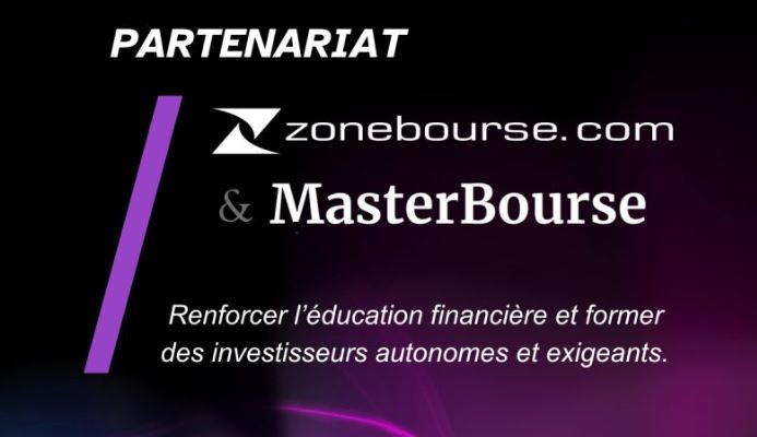 Zonebourse noue un partenariat stratégique avec MasterBourse, acteur reconnu de la formation boursière