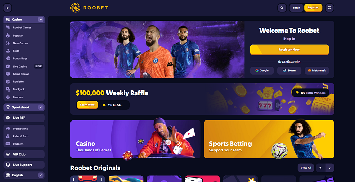Roobet France : bonus et codes promotionnels 2025
